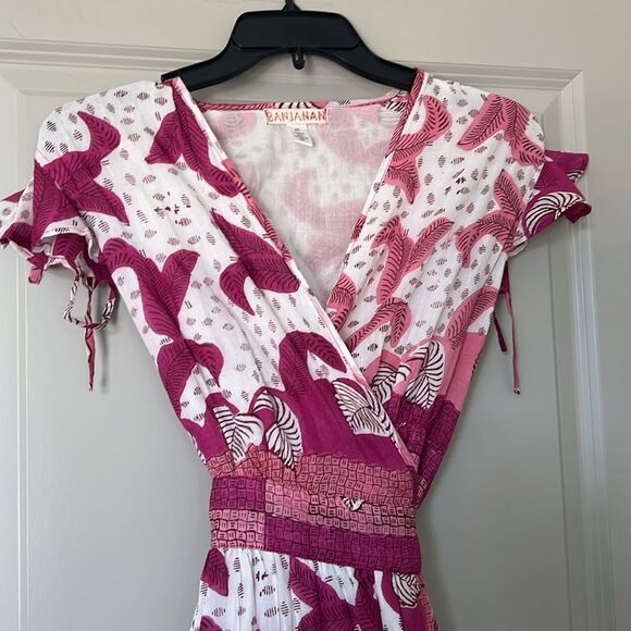 Banjanan • Anthropologie Mercy ruffled wrap dress - Picture 6 of 9